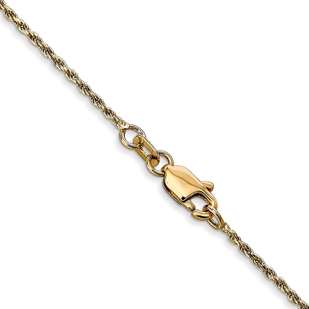 Semi solid online gold rope chain